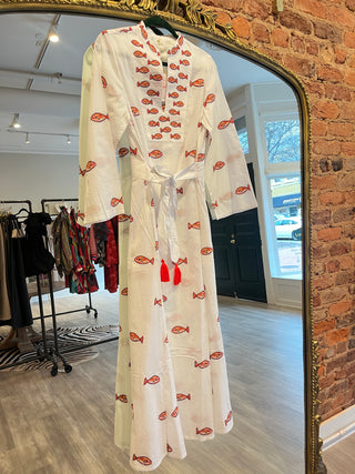 Nimo with Love | Lemon Dress | White Fish