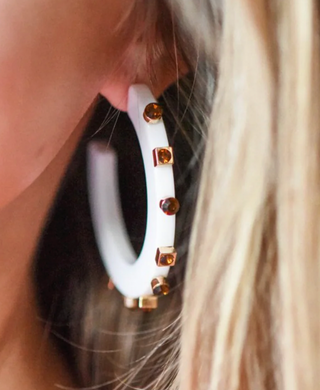 Smith & Co. | City Girl Hoops | Large