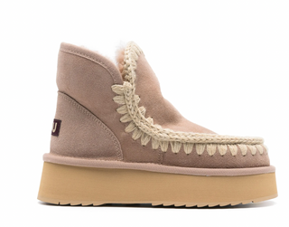 Mou | Mini Eskimo Platform Boot | Camel