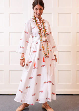 Nimo with Love | Lemon Dress | White Fish