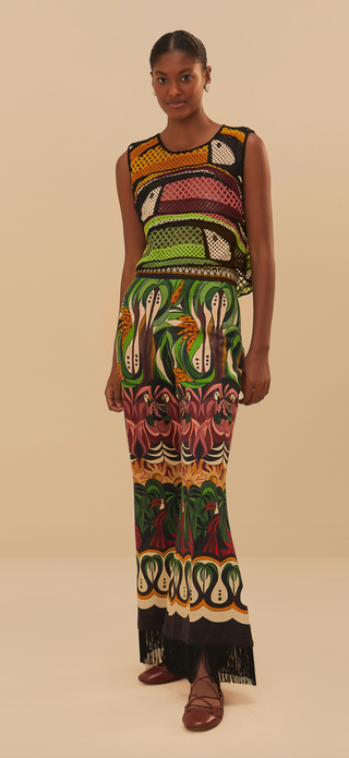 Farm Rio | Coconut Tree Flow Pants