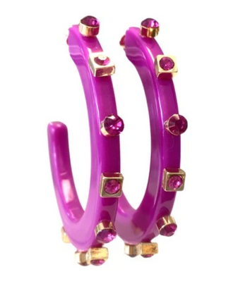 Smith & Co. | City Girl Hoops | Small