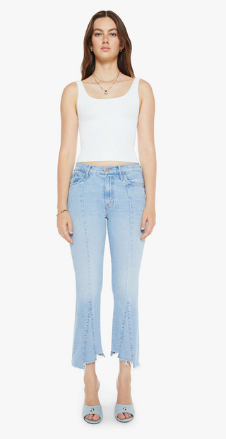 Mother | The Insider Crop Pointy Fray | Let's Get It Together