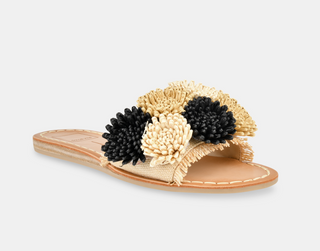 Dolce Vita | Danela | Black/Natural Raffia
