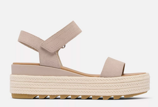 Sorel | Cameron Flatform Sandal | Crushed Clay
