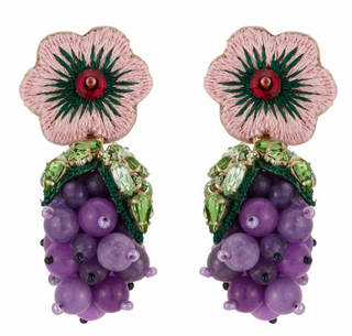 Mignonne Gavigan | Petite Uva Earrings | Purple