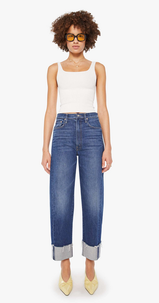 Mother | The Half Pipe Ankle Cuff Fray | Perfectly Imperfect