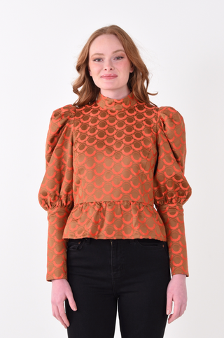 Emily McCarthy | Zoe Top | Tangerine Mod