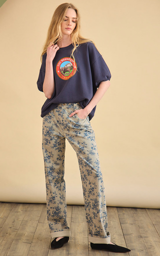 Hunter Bell | Lakelynn Pant | Cornflower Toile