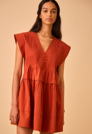 Hunter Bell | Parker Dress | Burnished Copper