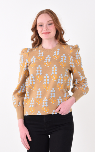 Emily McCarthy | Julia Sweater | Bluebonnet