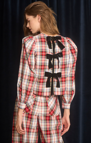 Hunter Bell | Lottie Top | Carlyle Plaid