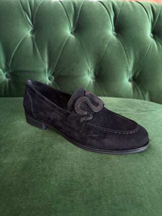 Vaneli | Kesar | Black Suede