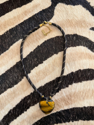 Bonne Mere | Heart Cord Necklace