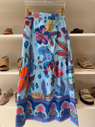 Maude Vivante | Ada Skirt | Azure Safari