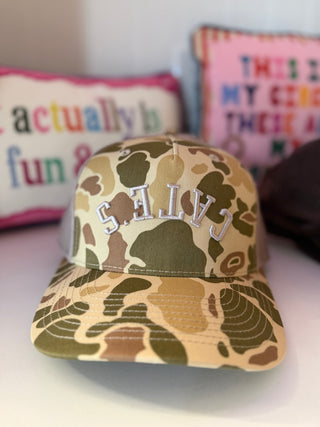Cate's Camo Trucker Hat