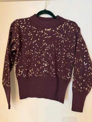Brodie | Scatter Foil Crew | Cocoa