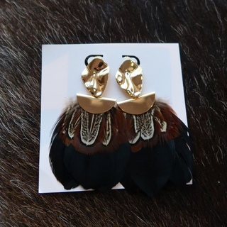 Federika Padula | Double Feather Earrings