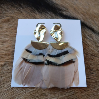 Federika Padula | Double Feather Earrings