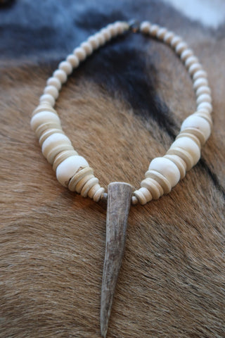 Anchor Beads | Antler Point Necklace