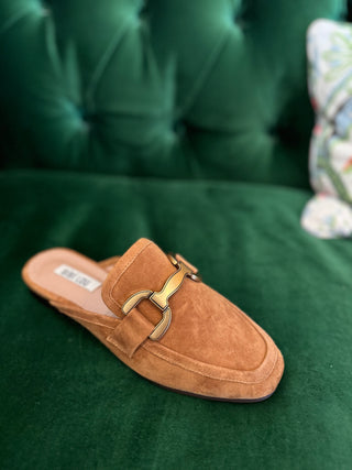 BiBi Lou | Zagreb Slip on Loafer | Tan Suede