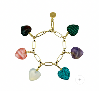 Holst & Lee | Semi-Precious Heart Bracelet