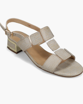 Vaneli | Hatty | Metallic Slingback Sandal