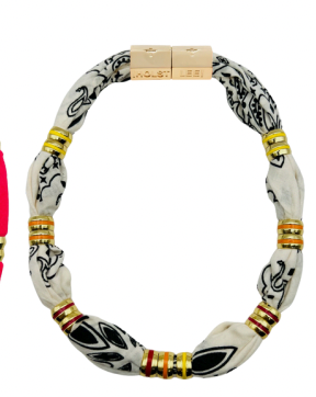 Holst & Lee | Bandana Necklace | Coconut