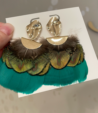 Federika Padula | Double Feather Earrings