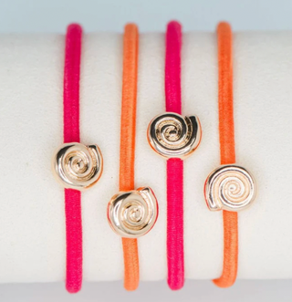 Smith & Co. | Hair Tie Set | Conch Shell