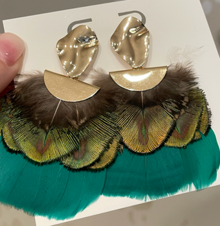 Federika Padula | Double Feather Earrings
