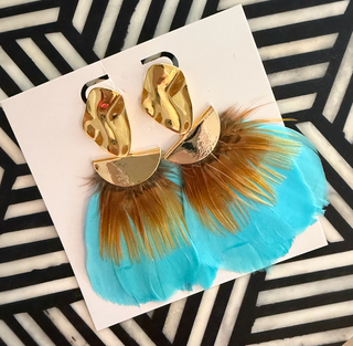 Federika Padula | Double Feather Earrings