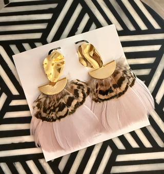 Federika Padula | Double Feather Earrings
