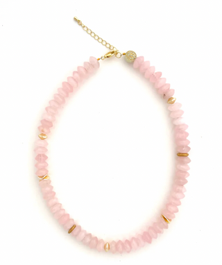 Anchor Beads | Blush Saucer Glass | 18"