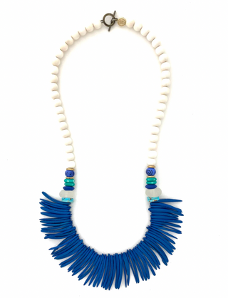 Anchor Beads | Coconut Wood Necklace
