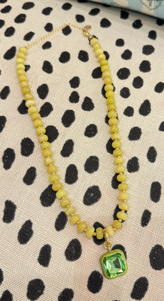 Smith & Co. | Harvest Pendant Beaded Necklace