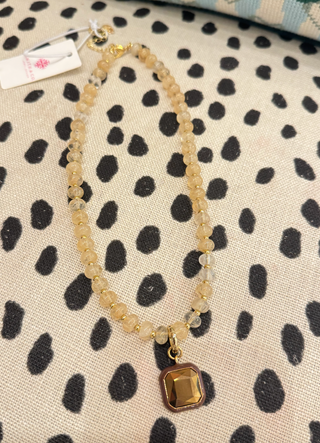 Smith & Co. | Harvest Pendant Beaded Necklace