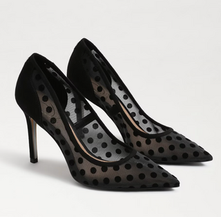 Sam Edelman | Hazel Mesh Polka Dot | Black