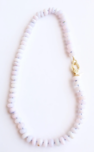 Taylor Reese | Pale Lavender Opal Candy Crush Necklace