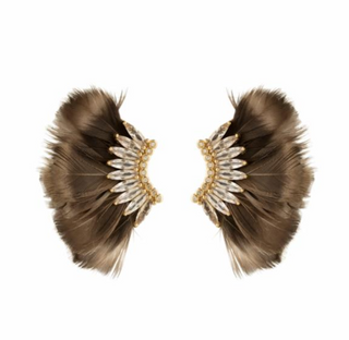 Mignonne Gavigan | Luxe Mini Madeline Feather Earrings