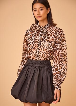 Hunter Bell | Tess Blouse | Leopard