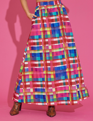 Alden Adair | Daphne Skirt | Circus Plaid