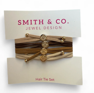 Smith & Co. Skinny Hair Tie Set