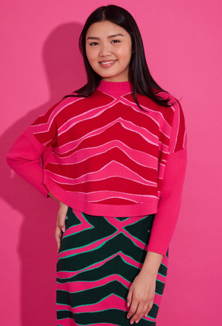 Alden Adair | Leona Sweater | Ziggy Lipstick