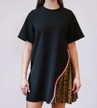 Crosby | Graham Dress | Black/Ink Spots