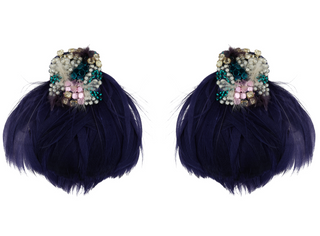 Mignonne Gavigan | Briar Earring | Navy