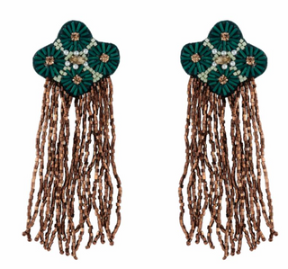 Mignonne Gavigan | Kyla Earrings | Green Multi