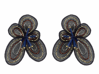 Mignonne Gavigan | Indie Earrings | Black/Gold