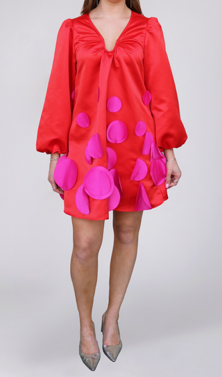 Crosby | Beckham Dress | Poppy Red