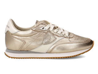 Philippe Model | Blville Low Woman | Metal Platinum